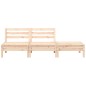 vidaXL Gartensofa 3-Sitzer Massivholz Kiefer vidaXL Gartensofa 3-Sitzer Massivholz Kiefer