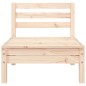 vidaXL Gartensofa 3-Sitzer Massivholz Kiefer vidaXL Gartensofa 3-Sitzer Massivholz Kiefer