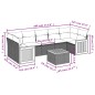 vidaXL 8-tlg. Garten-Sofagarnitur mit Kissen Beige Poly Rattan vidaXL 8-tlg. Garten-Sofagarnitur mit Kissen Beige Poly Rattan