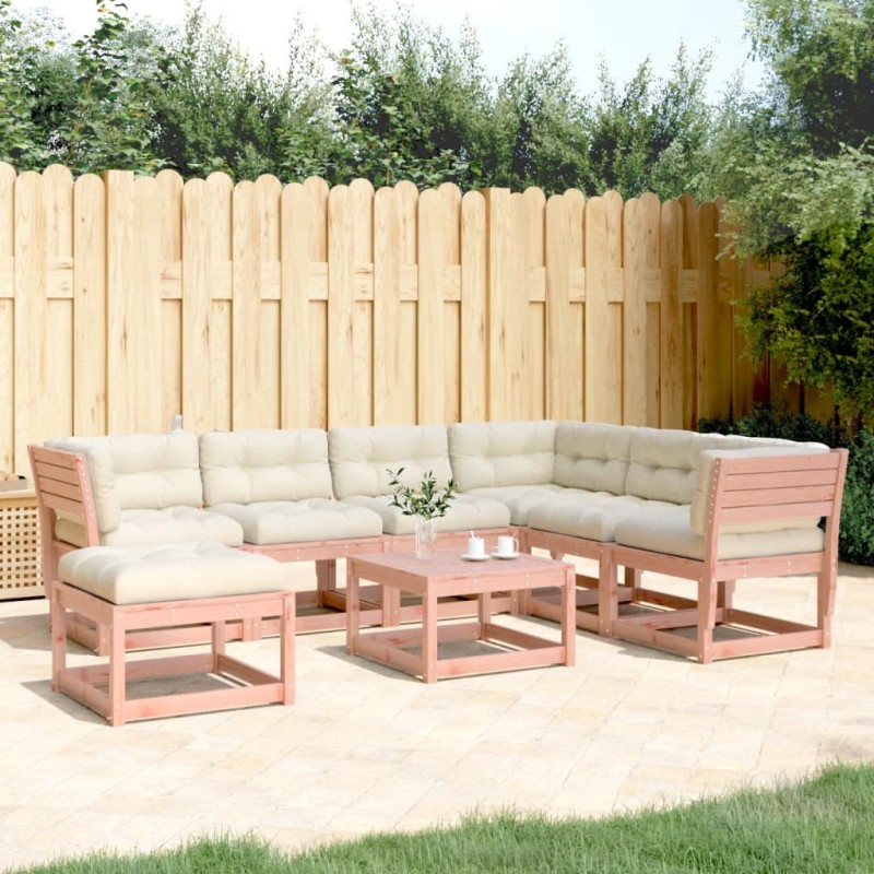vidaXL 7-tlg. Garten-Lounge-Set mit Kissen Massivholz Douglasie vidaXL 7-tlg. Garten-Lounge-Set mit Kissen Massivholz Douglasie