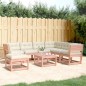 vidaXL 7-tlg. Garten-Lounge-Set mit Kissen Massivholz Douglasie vidaXL 7-tlg. Garten-Lounge-Set mit Kissen Massivholz Douglasie