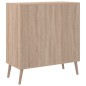 vidaXL Schubladenschrank Sonoma-Eiche 80x38,5x87 cm Holzwerkstoff vidaXL Schubladenschrank Sonoma-Eiche 80x38,5x87 cm Holzwerkstoff