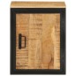 vidaXL Badschrank 40x30x50 cm Massivholz Mango und Eisen vidaXL Badschrank 40x30x50 cm Massivholz Mango und Eisen