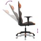 vidaXL Gaming-Stuhl mit Massagefunktion Schwarz und Orange Kunstleder vidaXL Gaming-Stuhl mit Massagefunktion Schwarz und Orange Kunstleder