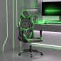 vidaXL Gaming-Stuhl mit Massagefunktion Schwarz und Grün Kunstleder vidaXL Gaming-Stuhl mit Massagefunktion Schwarz und Grün Kunstleder