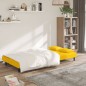 vidaXL Schlafsofa 2-Sitzer mit 2 Kissen Gelb Samt vidaXL Schlafsofa 2-Sitzer mit 2 Kissen Gelb Samt