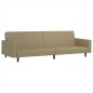 vidaXL Schlafsofa 2-Sitzer Cappuccino-Braun Kunstleder vidaXL Schlafsofa 2-Sitzer Cappuccino-Braun Kunstleder