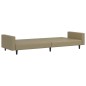 vidaXL Schlafsofa 2-Sitzer Cappuccino-Braun Kunstleder vidaXL Schlafsofa 2-Sitzer Cappuccino-Braun Kunstleder