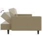 vidaXL Schlafsofa 2-Sitzer Cappuccino-Braun Kunstleder vidaXL Schlafsofa 2-Sitzer Cappuccino-Braun Kunstleder