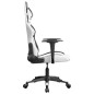 vidaXL Gaming-Stuhl mit Massagefunktion Weiß und Schwarz Kunstleder vidaXL Gaming-Stuhl mit Massagefunktion Weiß und Schwarz Kunstleder
