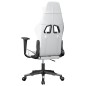 vidaXL Gaming-Stuhl mit Massagefunktion Weiß und Schwarz Kunstleder vidaXL Gaming-Stuhl mit Massagefunktion Weiß und Schwarz Kunstleder
