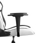vidaXL Gaming-Stuhl mit Massagefunktion Weiß und Schwarz Kunstleder vidaXL Gaming-Stuhl mit Massagefunktion Weiß und Schwarz Kunstleder