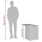 vidaXL Propan-Tank-Verstecktisch Hellgrau 40x40x60 cm Poly Rattan vidaXL Propan-Tank-Verstecktisch Hellgrau 40x40x60 cm Poly Rattan