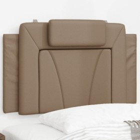 vidaXL Kopfteil-Kissen Cappuccino-Braun 80 cm Kunstleder