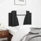 vidaXL Kopfteil-Kissen Schwarz und Weiß 90 cm Kunstleder vidaXL Kopfteil-Kissen Schwarz und Weiß 90 cm Kunstleder