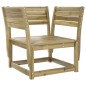 vidaXL 5-tlg. Garten-Lounge-Set Kiefernholz Imprägniert vidaXL 5-tlg. Garten-Lounge-Set Kiefernholz Imprägniert