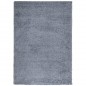 vidaXL Teppich Shaggy Hochflor Modern Blau 120x170 cm vidaXL Teppich Shaggy Hochflor Modern Blau 120x170 cm