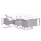 vidaXL 9-tlg. Garten-Sofagarnitur mit Kissen Beige Poly Rattan vidaXL 9-tlg. Garten-Sofagarnitur mit Kissen Beige Poly Rattan