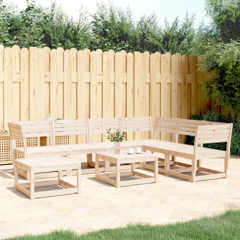vidaXL 7-tlg. Garten-Lounge-Set Massivholz Kiefer vidaXL 7-tlg. Garten-Lounge-Set Massivholz Kiefer