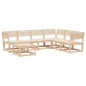 vidaXL 7-tlg. Garten-Lounge-Set Massivholz Kiefer vidaXL 7-tlg. Garten-Lounge-Set Massivholz Kiefer