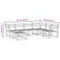 vidaXL 7-tlg. Garten-Lounge-Set Massivholz Kiefer vidaXL 7-tlg. Garten-Lounge-Set Massivholz Kiefer