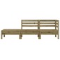 vidaXL Gartensofa 3-Sitzer Kiefernholz Imprägniert vidaXL Gartensofa 3-Sitzer Kiefernholz Imprägniert
