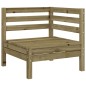 vidaXL Gartensofa 3-Sitzer Kiefernholz Imprägniert vidaXL Gartensofa 3-Sitzer Kiefernholz Imprägniert