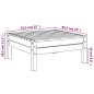 vidaXL Gartenhocker Massivholz Kiefer vidaXL Gartenhocker Massivholz Kiefer