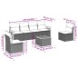 vidaXL 7-tlg. Garten-Sofagarnitur mit Kissen Beige Poly Rattan vidaXL 7-tlg. Garten-Sofagarnitur mit Kissen Beige Poly Rattan