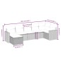vidaXL 7-tlg. Garten-Sofagarnitur mit Kissen Beige Poly Rattan vidaXL 7-tlg. Garten-Sofagarnitur mit Kissen Beige Poly Rattan