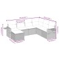 vidaXL 7-tlg. Garten-Sofagarnitur mit Kissen Beige Poly Rattan vidaXL 7-tlg. Garten-Sofagarnitur mit Kissen Beige Poly Rattan