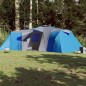 vidaXL Campingzelt 12 Personen Blau 840x720x200 cm 185T Taft vidaXL Campingzelt 12 Personen Blau 840x720x200 cm 185T Taft