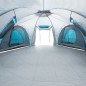 vidaXL Campingzelt 12 Personen Blau 840x720x200 cm 185T Taft vidaXL Campingzelt 12 Personen Blau 840x720x200 cm 185T Taft