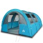 vidaXL Campingzelt 4 Personen Blau 483x340x193 cm 185T Taft vidaXL Campingzelt 4 Personen Blau 483x340x193 cm 185T Taft