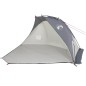 vidaXL Strandzelt Grau 268x223x125 cm 185T Taft vidaXL Strandzelt Grau 268x223x125 cm 185T Taft