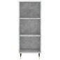 Highboard Betongrau 34,5x34x180 cm Holzwerkstoff Highboard Betongrau 34,5x34x180 cm Holzwerkstoff