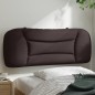 vidaXL Kopfteil-Kissen Dunkelbraun 100 cm Stoff vidaXL Kopfteil-Kissen Dunkelbraun 100 cm Stoff