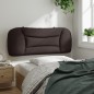 vidaXL Kopfteil-Kissen Dunkelbraun 100 cm Stoff vidaXL Kopfteil-Kissen Dunkelbraun 100 cm Stoff