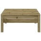 vidaXL Gartensofa mit Kissen und Fußhocker Kiefernholz Imprägniert vidaXL Gartensofa mit Kissen und Fußhocker Kiefernholz Imprägniert