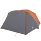 vidaXL Campingzelt 4 Personen Grau & Orange 350x280x155 cm 190T Taft vidaXL Campingzelt 4 Personen Grau & Orange 350x280x155 cm 190T Taft