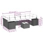 vidaXL 8-tlg. Garten-Sofagarnitur mit Kissen Beige Poly Rattan vidaXL 8-tlg. Garten-Sofagarnitur mit Kissen Beige Poly Rattan