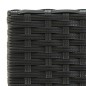 vidaXL 5-tlg. Garten-Bar-Set mit Armlehnen Poly Rattan Schwarz vidaXL 5-tlg. Garten-Bar-Set mit Armlehnen Poly Rattan Schwarz