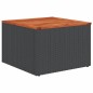 vidaXL 9-tlg. Garten-Sofagarnitur mit Kissen Schwarz Poly Rattan vidaXL 9-tlg. Garten-Sofagarnitur mit Kissen Schwarz Poly Rattan