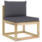 10-tlg. Garten-Lounge-Set mit Kissen Imprägniertes Kiefernholz 10-tlg. Garten-Lounge-Set mit Kissen Imprägniertes Kiefernholz