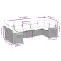 vidaXL 7-tlg. Garten-Sofagarnitur mit Kissen Beige Poly Rattan vidaXL 7-tlg. Garten-Sofagarnitur mit Kissen Beige Poly Rattan
