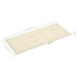 vidaXL Verstellbare Gartenstühle 3 Stk. mit Auflagen Massivholz Akazie vidaXL Verstellbare Gartenstühle 3 Stk. mit Auflagen Massivholz Akazie