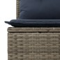 vidaXL 13-tlg. Garten-Sofagarnitur mit Kissen Grau Poly Rattan vidaXL 13-tlg. Garten-Sofagarnitur mit Kissen Grau Poly Rattan