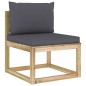 9-tlg. Garten-Lounge-Set mit Kissen Imprägniertes Kiefernholz 9-tlg. Garten-Lounge-Set mit Kissen Imprägniertes Kiefernholz