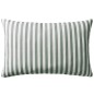 vidaXL Gartenkissen 2 Stk. Streifenmuster 60 x 40 cm Grau vidaXL Gartenkissen 2 Stk. Streifenmuster 60 x 40 cm Grau