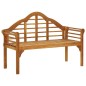 vidaXL Queen-Gartenbank mit Auflage 135 cm Massivholz Akazie vidaXL Queen-Gartenbank mit Auflage 135 cm Massivholz Akazie